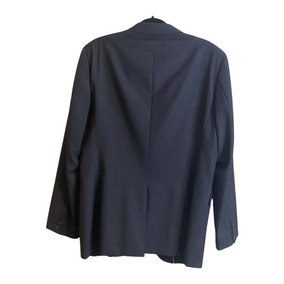 Hugo Boss Men's Jacket Navy Blue 42R The Jam75 Slim Fit Virgin Wool - Picture 11 of 16